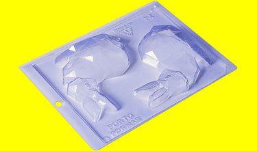 Forma De Chocolate - Forma De Chocolate Especial 3 Partes - Coelho Diamond Especial